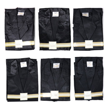 Black on Black Bekitchas Double Brested Assorted Prints